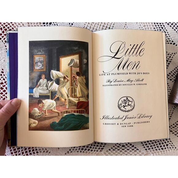 Vintage Little Women, Little Men, Book Set, 1980, 1981Louisa May Alcott - Picture 7 of 10